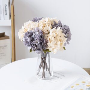 bouquet d hortensia violet 3