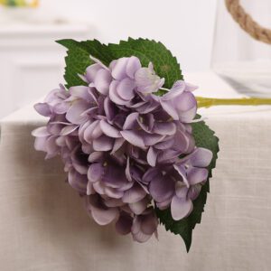 bouquet d hortensia violet 4