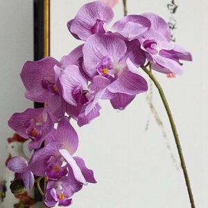 orchidee artificielle violette 3