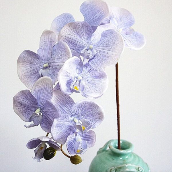 orchidee bleue artificielle 2