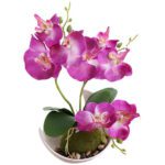 orchidee violette artificielle