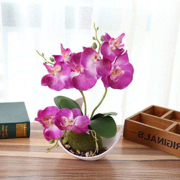 orchidee violette artificielle 2