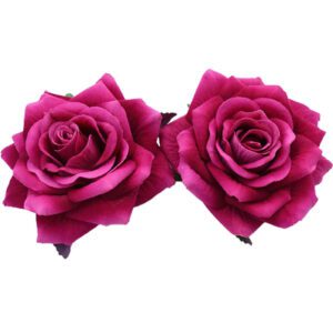 lot de 10 roses artificielles 2