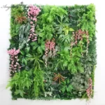 mur vegetal artificiel bougainvillier 3