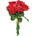 roses artificielle pour mariage