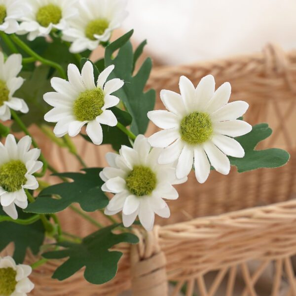 marguerites artificielles blanches 2