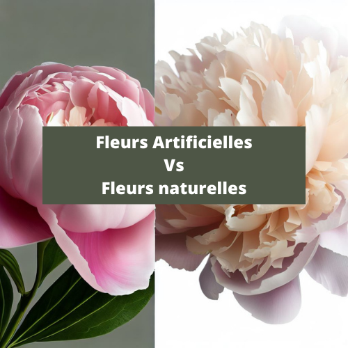 fleurs artificielles indiscernables des vraies